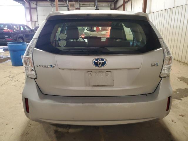  TOYOTA PRIUS 2014 Серебристый