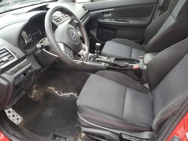  SUBARU WRX 2017 Czerwony