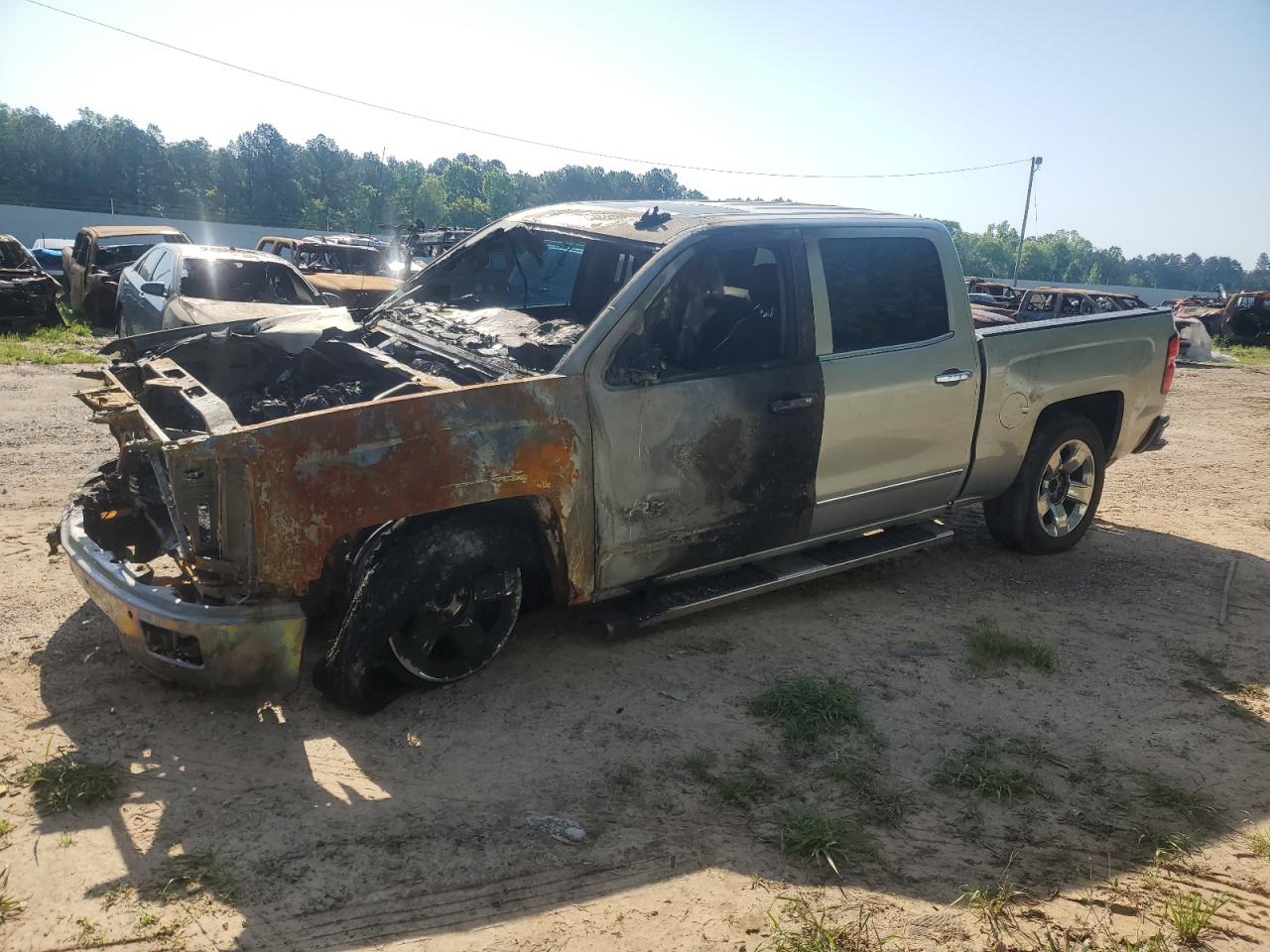 2015 Chevrolet Silverado C1500 Ltz en Venta en Shreveport, LA - Burn