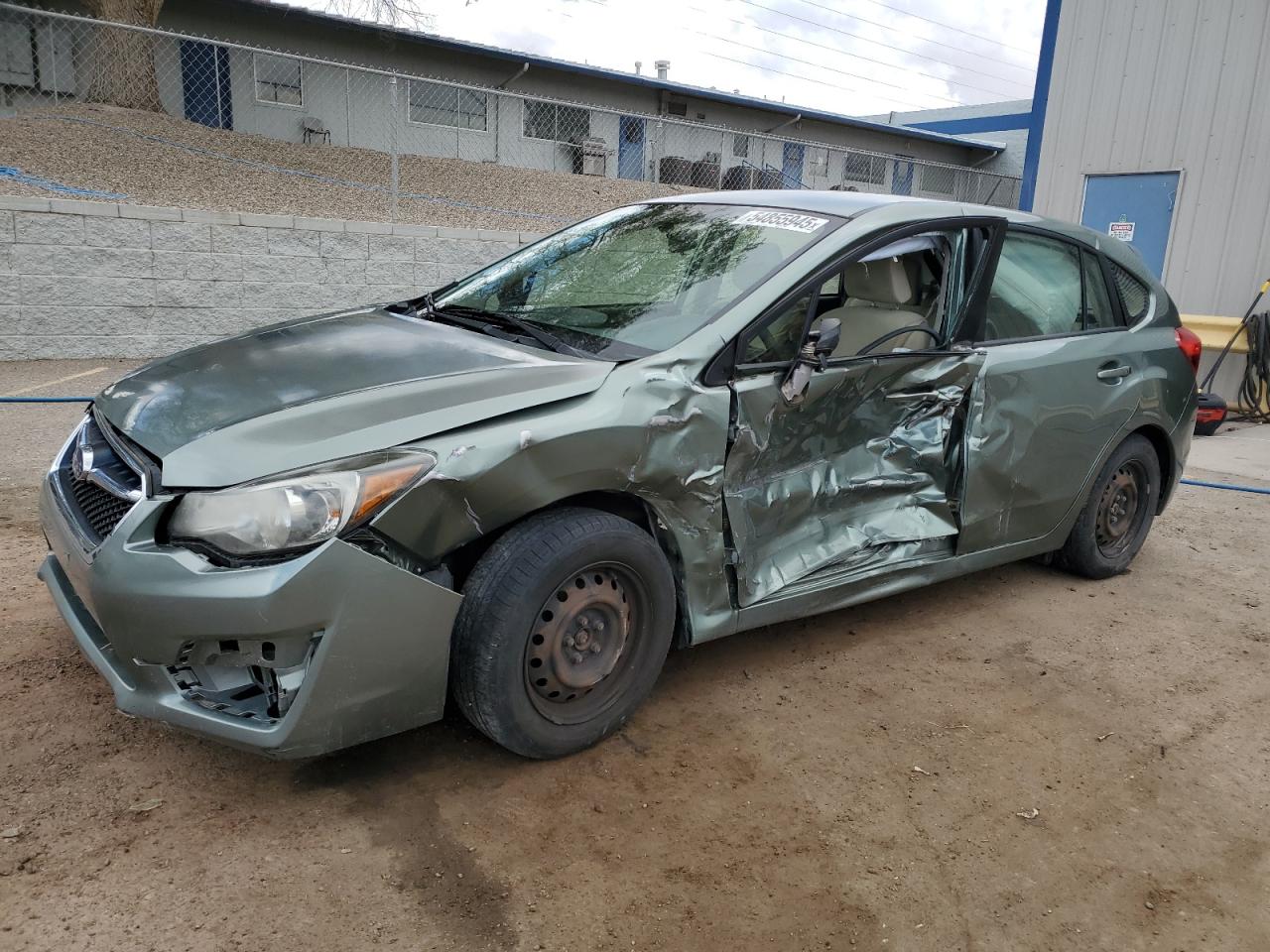 2016 Subaru Impreza zu verkaufen in Albuquerque, NM - Side