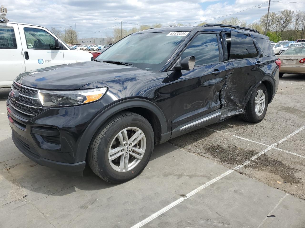 2022 Ford Explorer Xlt للبيع في Louisville، KY - Side