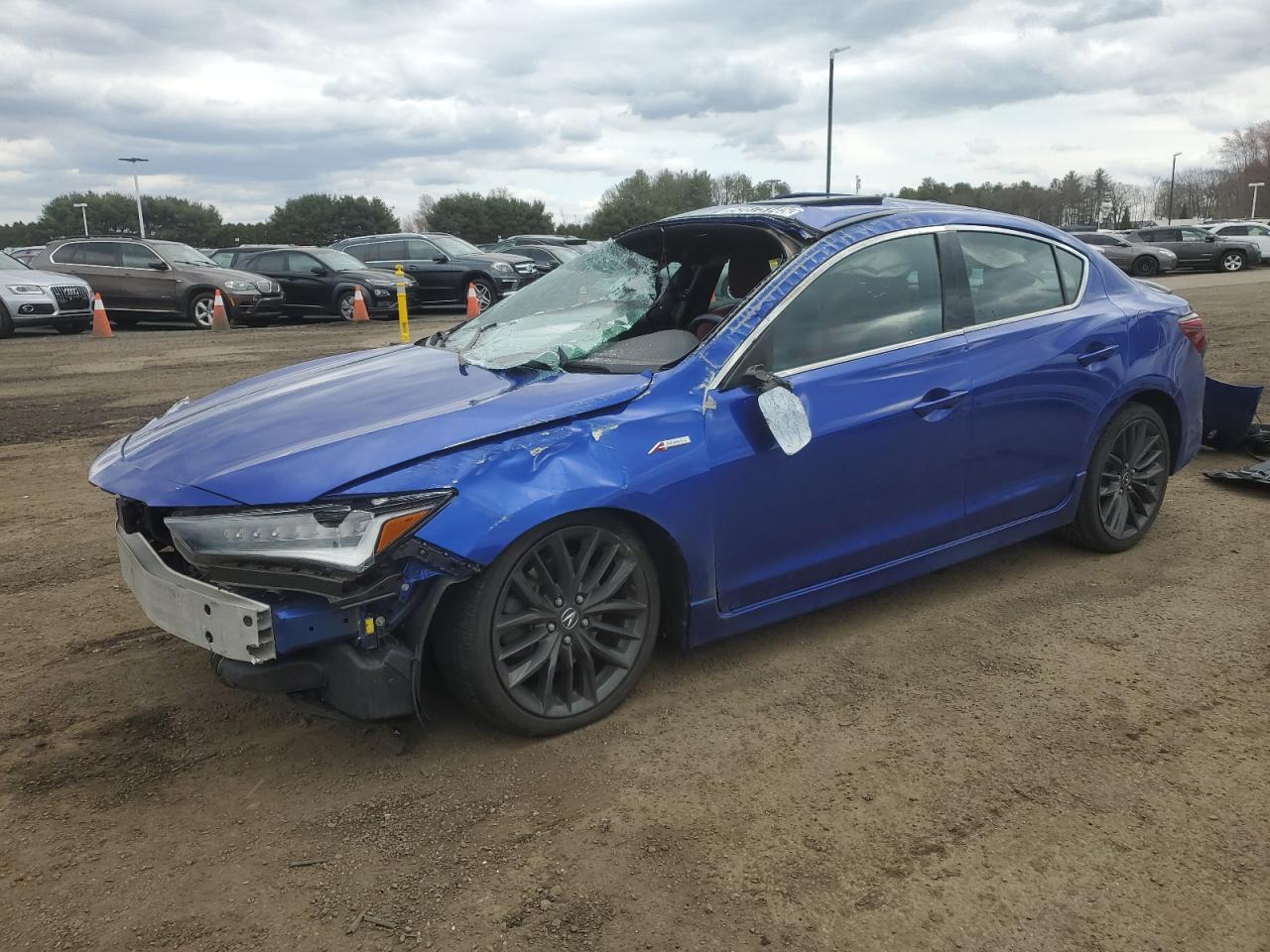 2022 Acura Ilx Premium A-Spec იყიდება East Granby-ში, CT - Rollover