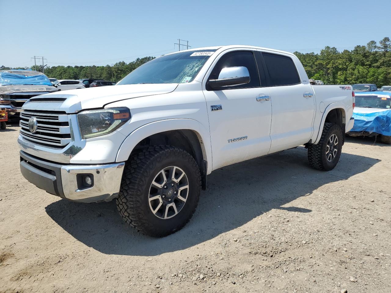 2019 Toyota Tundra Crewmax Limited იყიდება Greenwell Springs-ში, LA - Front End