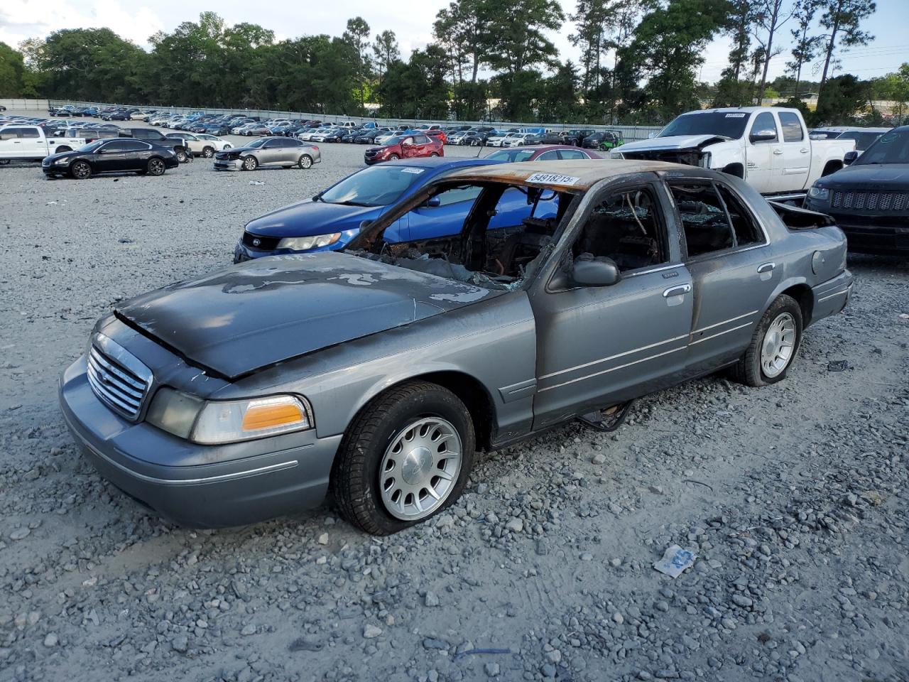 1998 Ford Crown Victoria Lx for Sale in Byron, GA - Burn - Interior