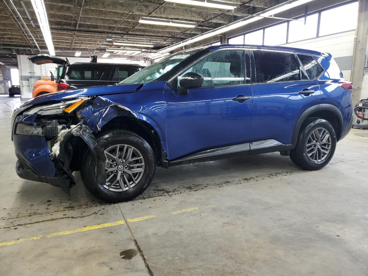 2021 Nissan Rogue S zu verkaufen in Wheeling, IL - Front End