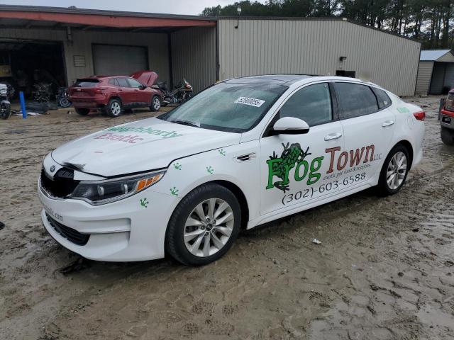  KIA OPTIMA 2016 White