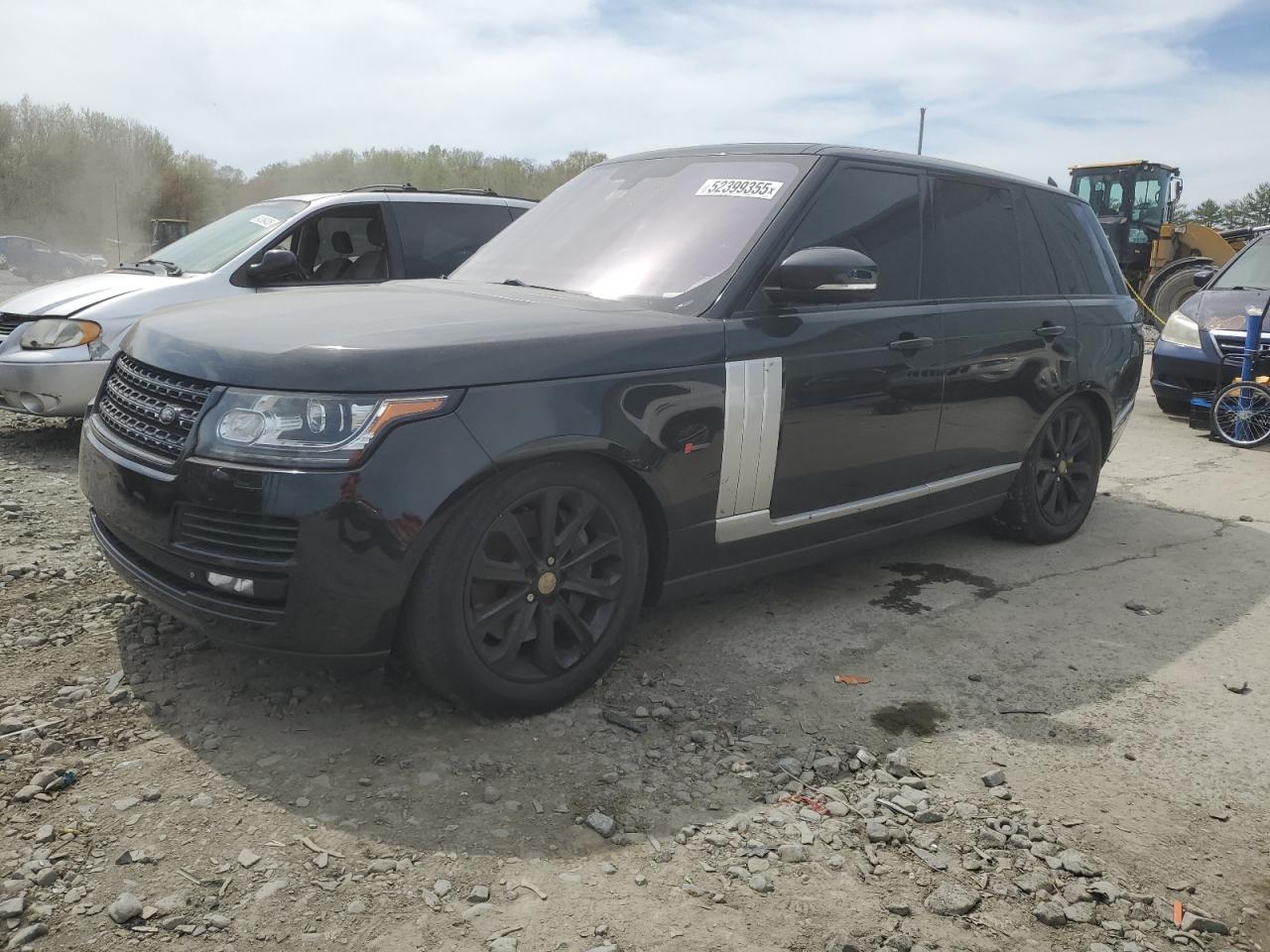 2013 Land Rover Range Rover Hse продається в Windsor, NJ - Water/Flood