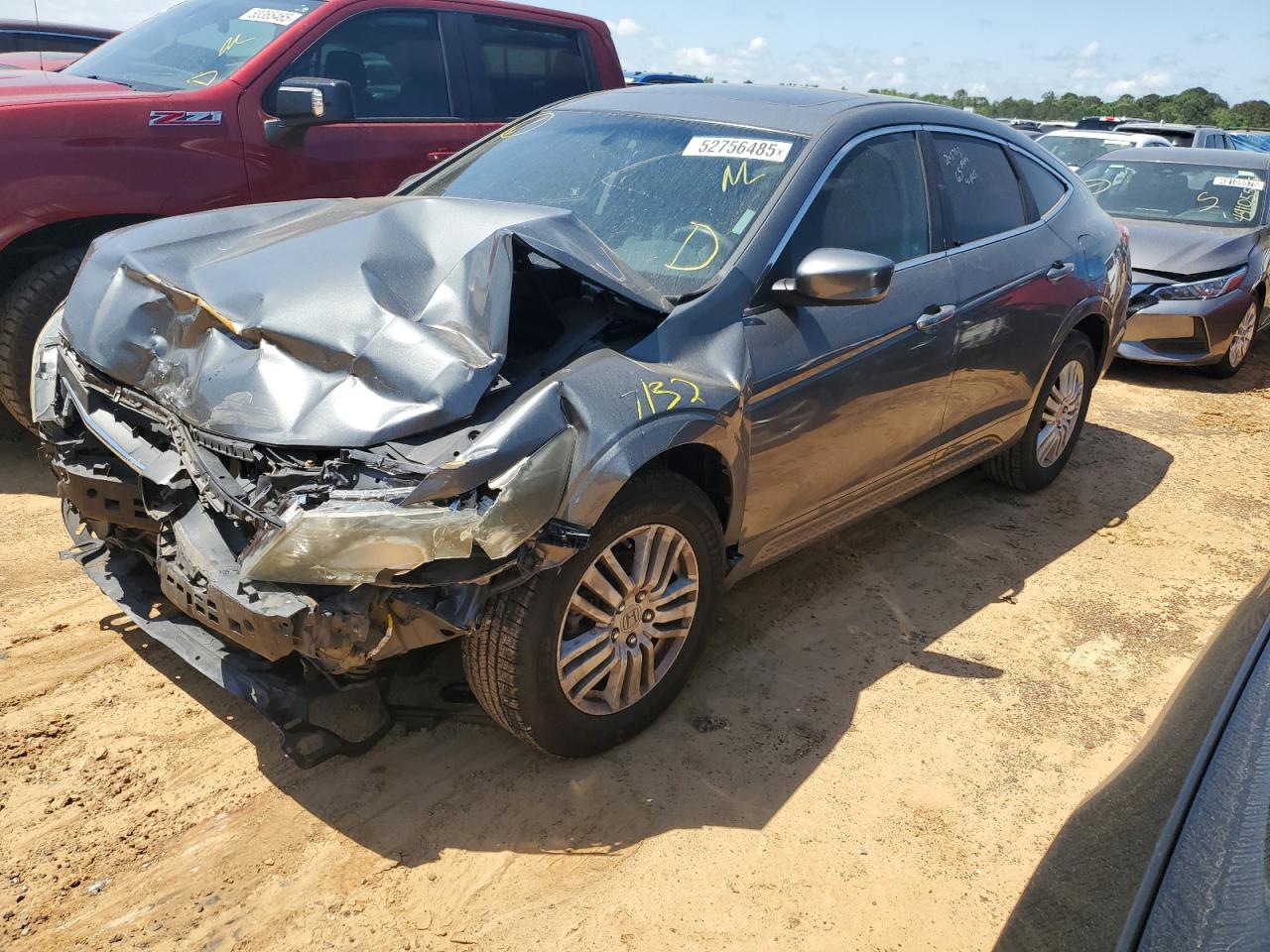 2012 Honda Crosstour Exl na sprzedaż w Theodore, AL - Front End