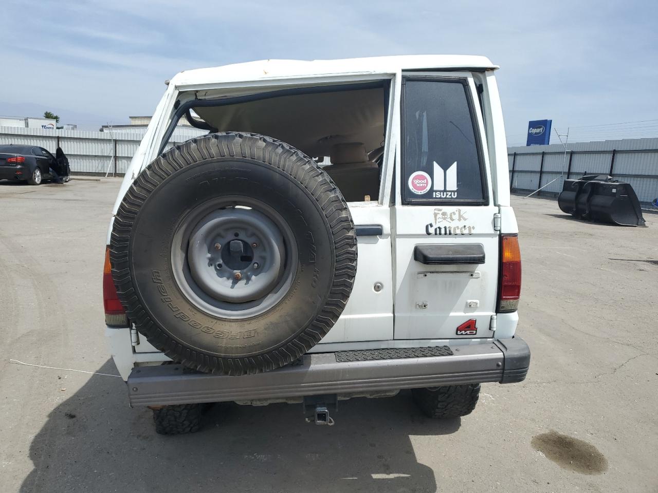 1988 Isuzu Trooper Ii VIN: JACCH58EXJ7921541 Lot: 53058925