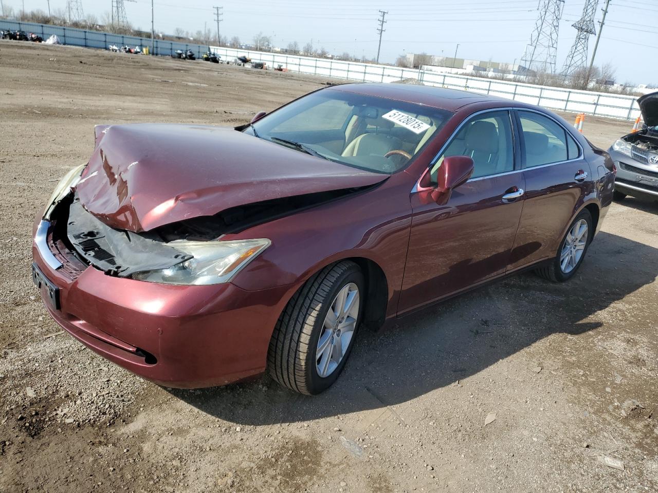 2007 Lexus Es 350 للبيع في Elgin، IL - Front End