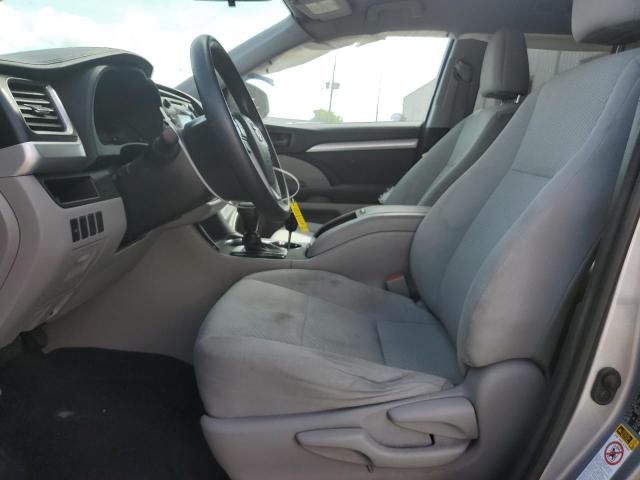  TOYOTA HIGHLANDER 2016 Silver