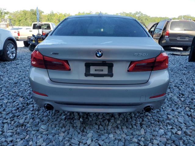  BMW 5 SERIES 2018 Silver