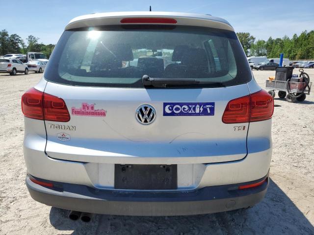  VOLKSWAGEN TIGUAN 2016 Серебристый