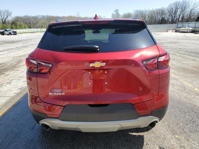  CHEVROLET BLAZER 2021 Красный