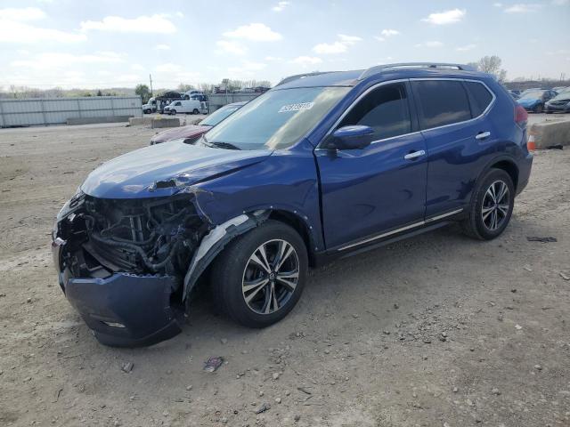  NISSAN ROGUE 2018 Синий