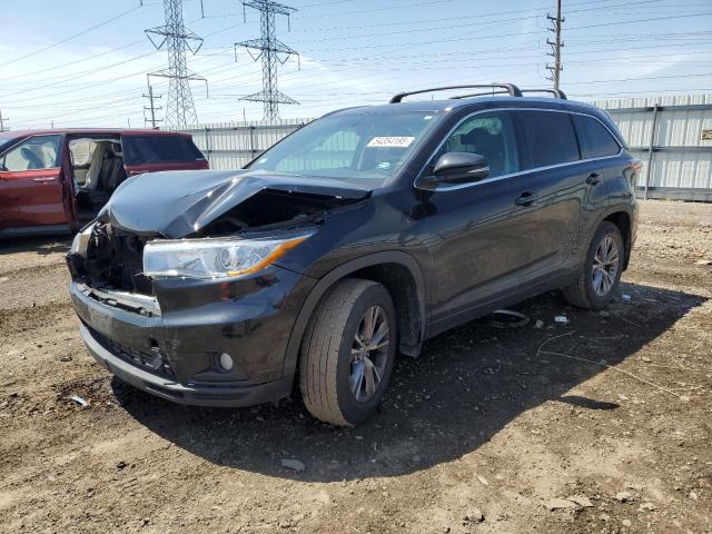  TOYOTA HIGHLANDER 2015 Черный
