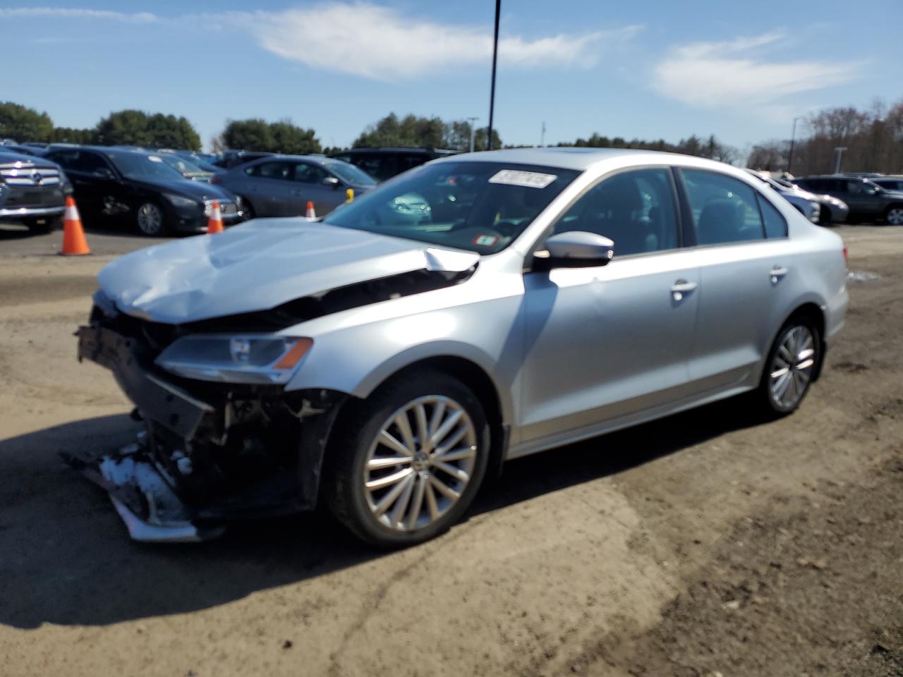 2011 Volkswagen Jetta Se for Sale in East Granby, CT - Front End