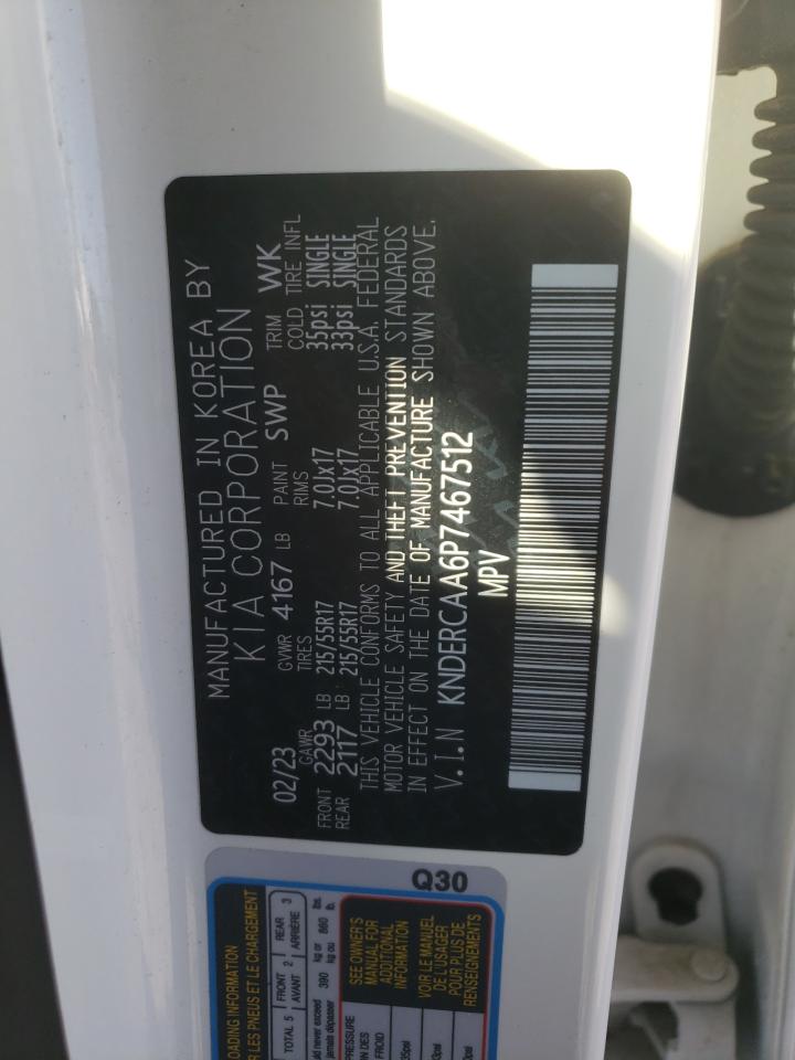 2023 Kia Seltos Ex VIN: KNDERCAA6P7467512 Lot: 52019595