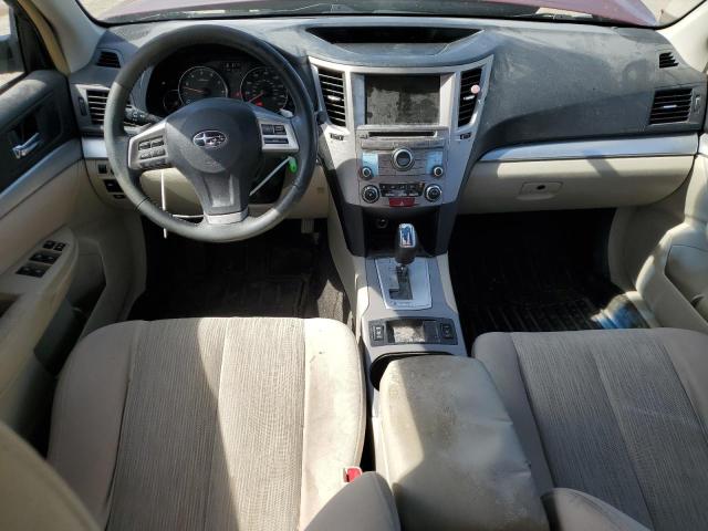  SUBARU LEGACY 2014 Czerwony