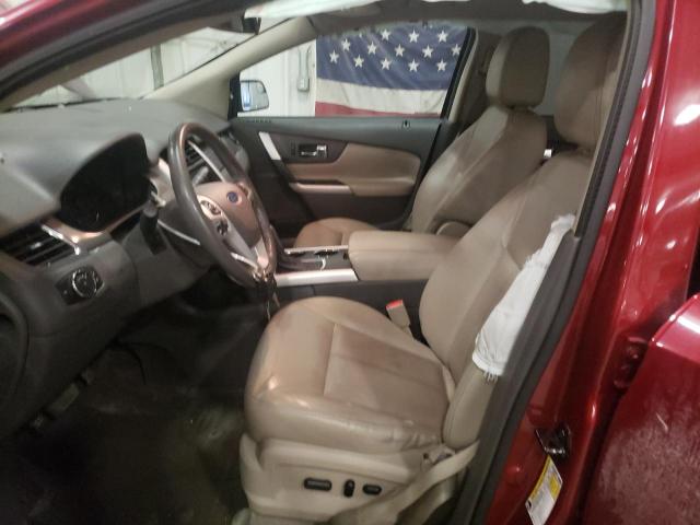  FORD EDGE 2013 Czerwony