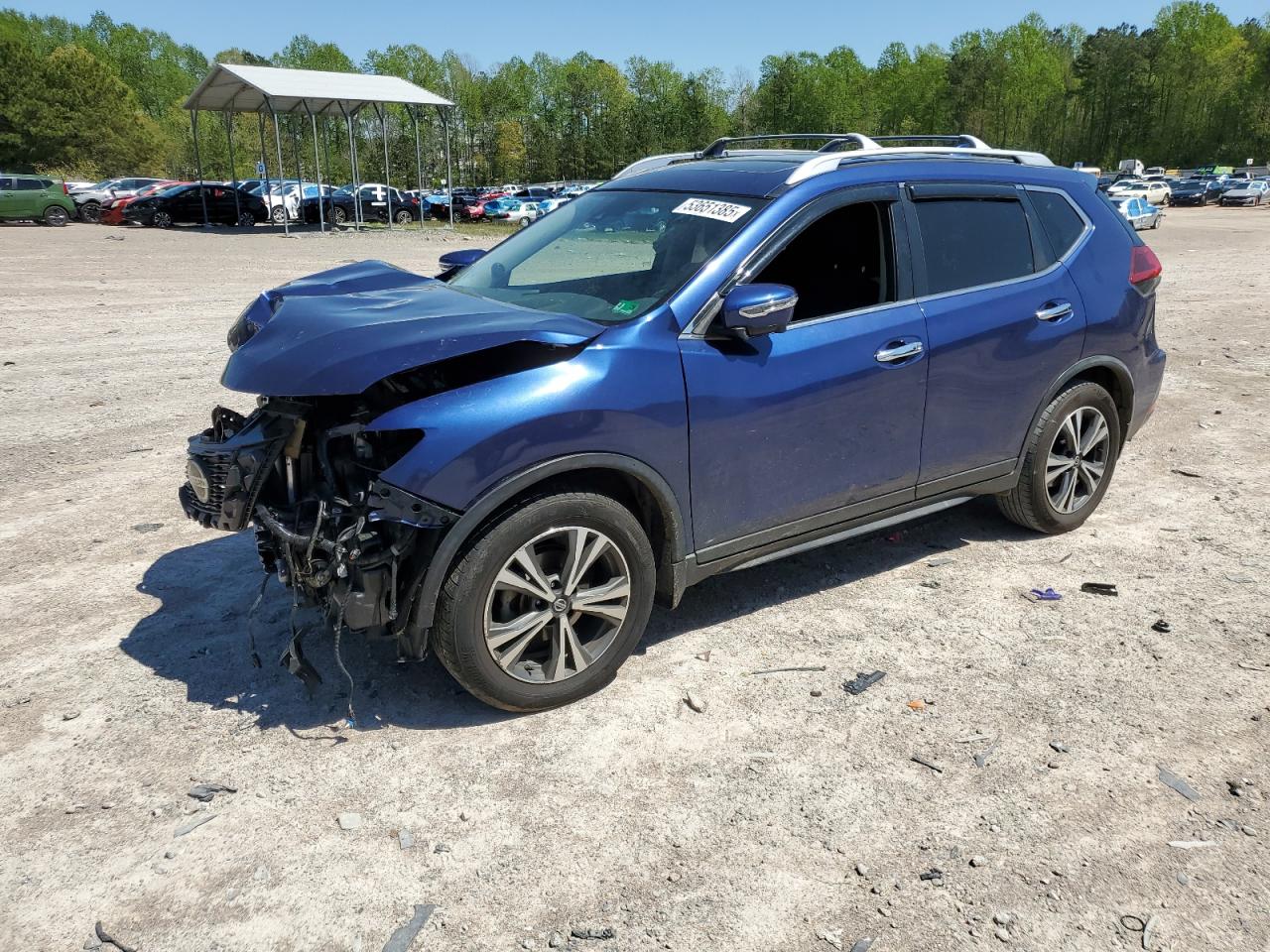 2019 Nissan Rogue S იყიდება Charles City-ში, VA - Front End