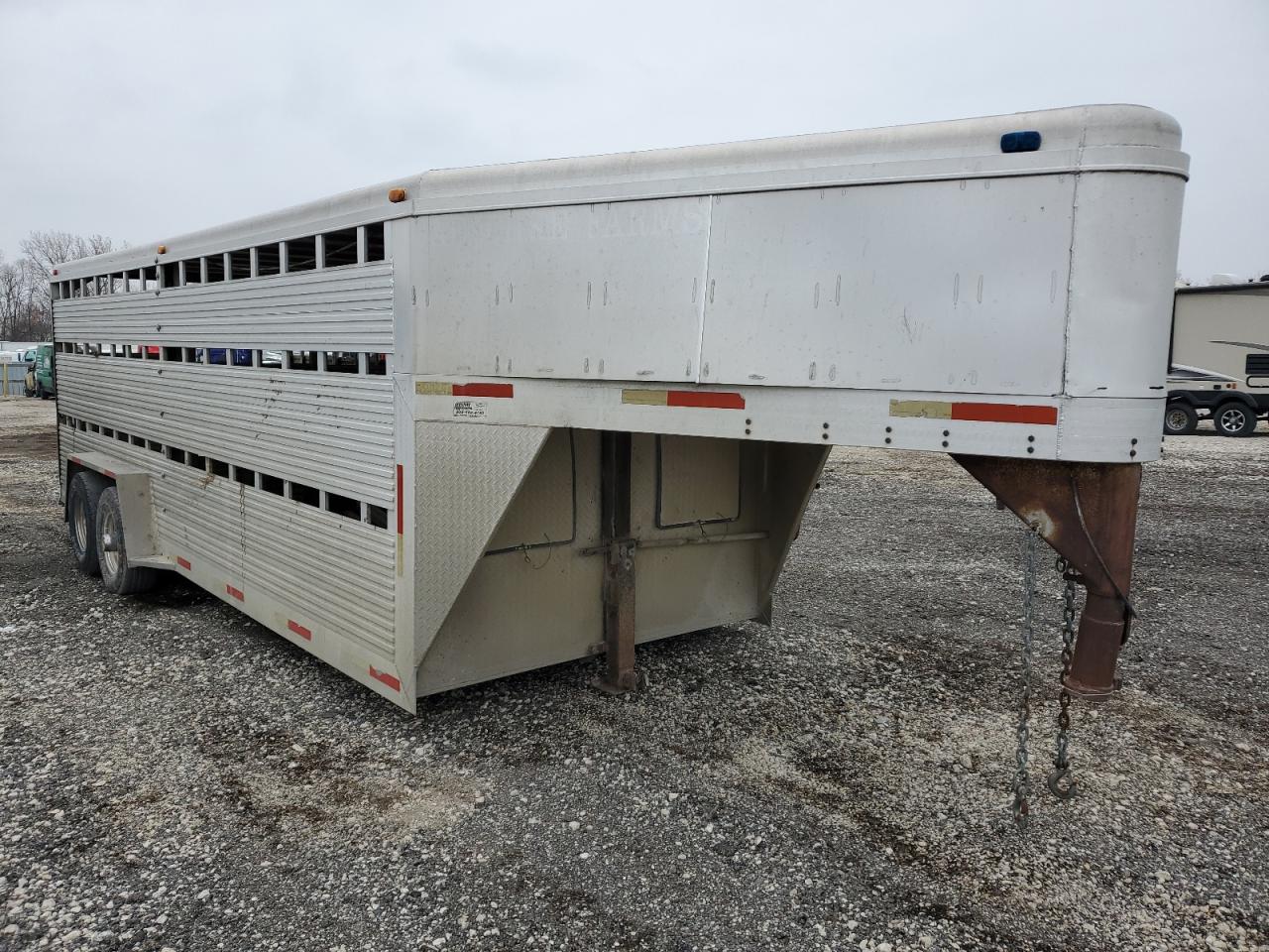 1988 Fruehauf Livestock Trailer for Sale in Des Moines, IA - Rear End