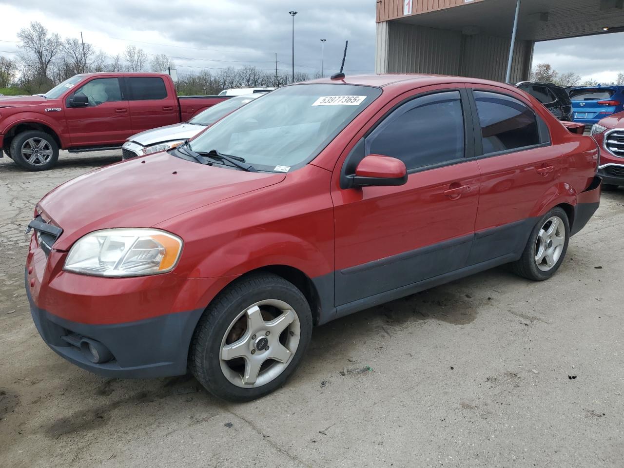 2011 Chevrolet Aveo Lt للبيع في Fort Wayne، IN - Rear End