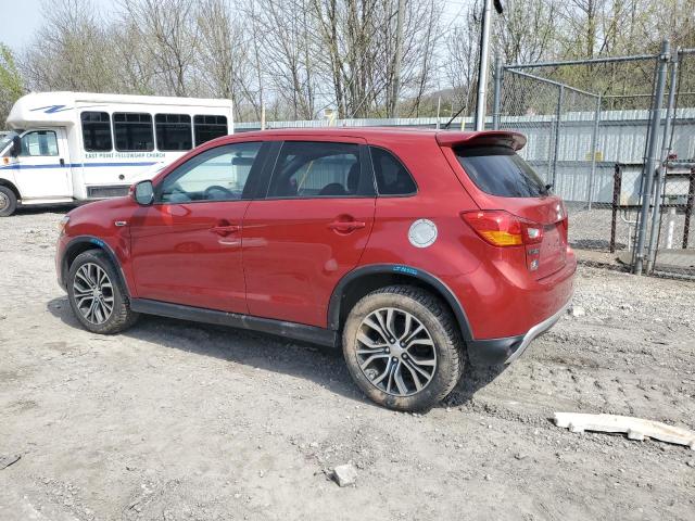  MITSUBISHI OUTLANDER 2016 Червоний