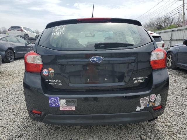  SUBARU IMPREZA 2015 Черный
