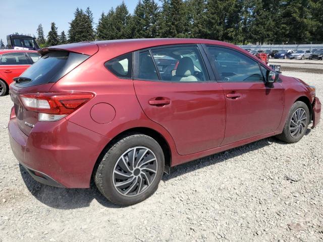  SUBARU IMPREZA 2019 Czerwony