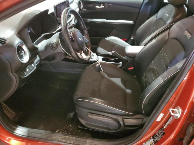  KIA FORTE 2022 Оранжевый