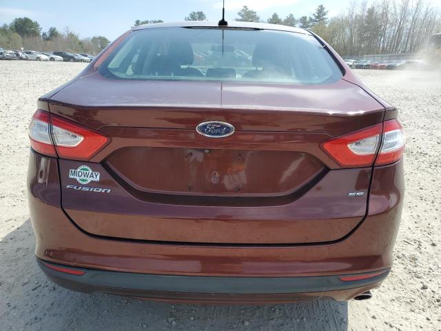  FORD FUSION 2016 Red