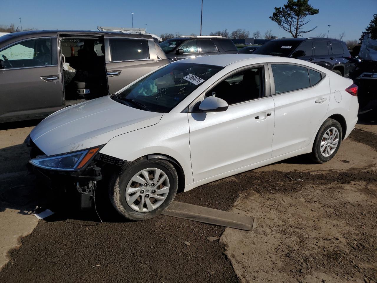 2019 Hyundai Elantra Se на продаже в Woodhaven, MI - Front End