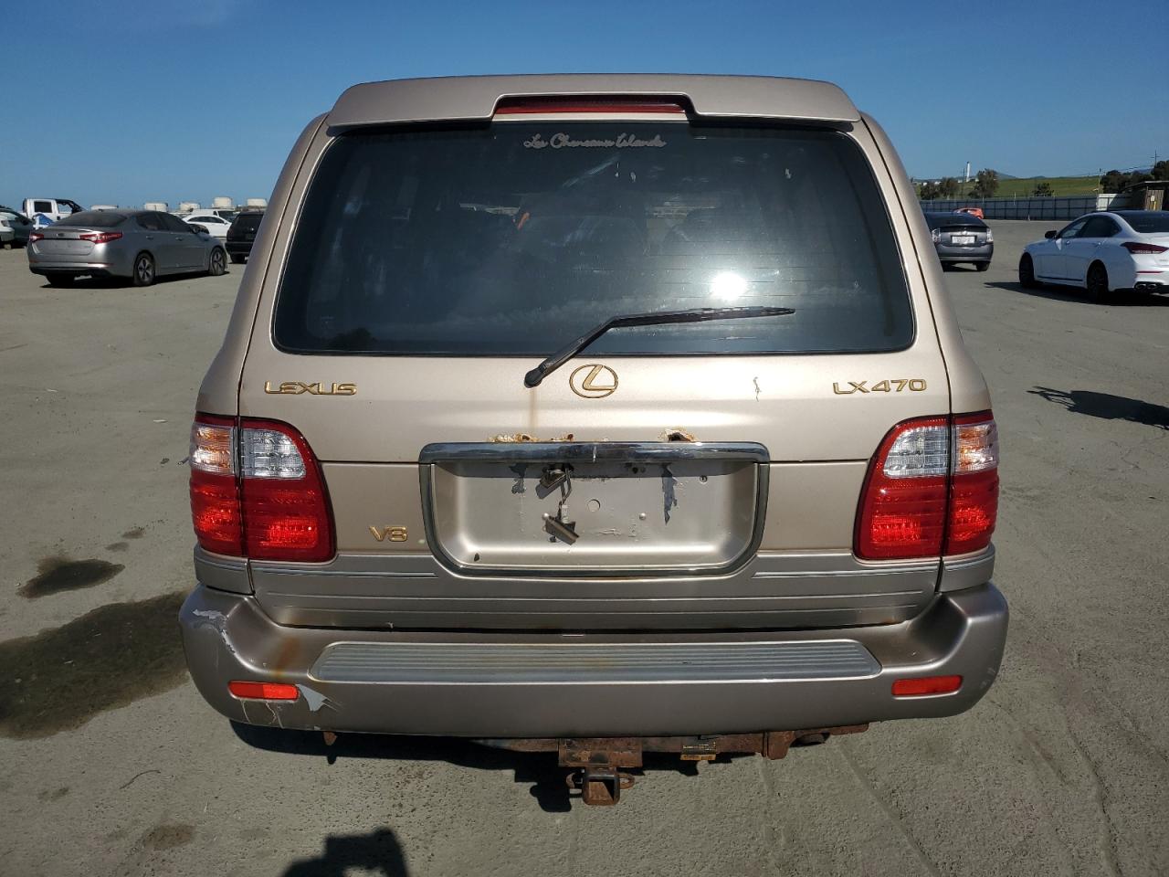 2001 Lexus Lx 470 VIN: JTJHT00W213507042 Lot: 52634195