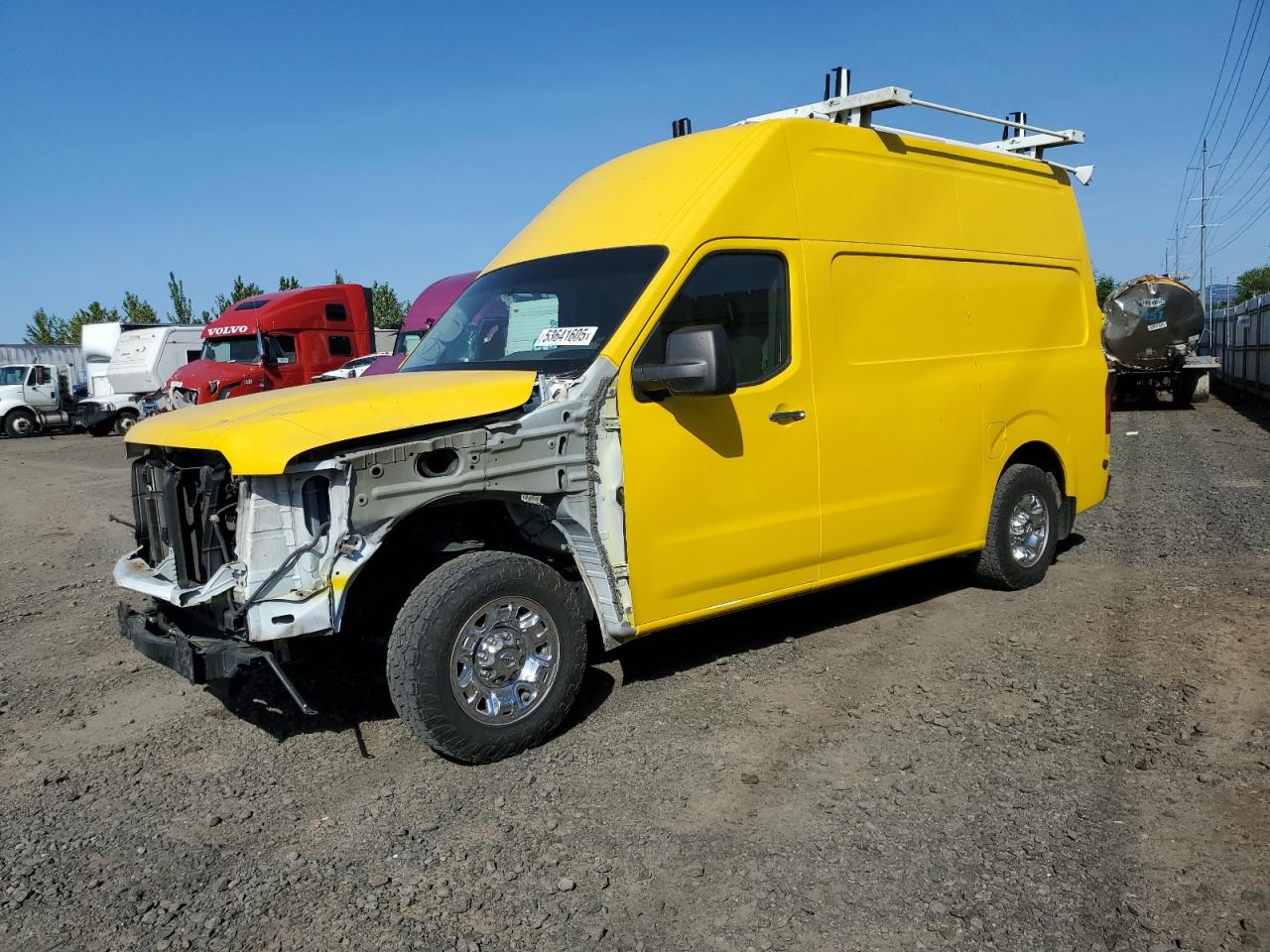 2017 Nissan Nv 2500 S en Venta en Eugene, OR - Front End