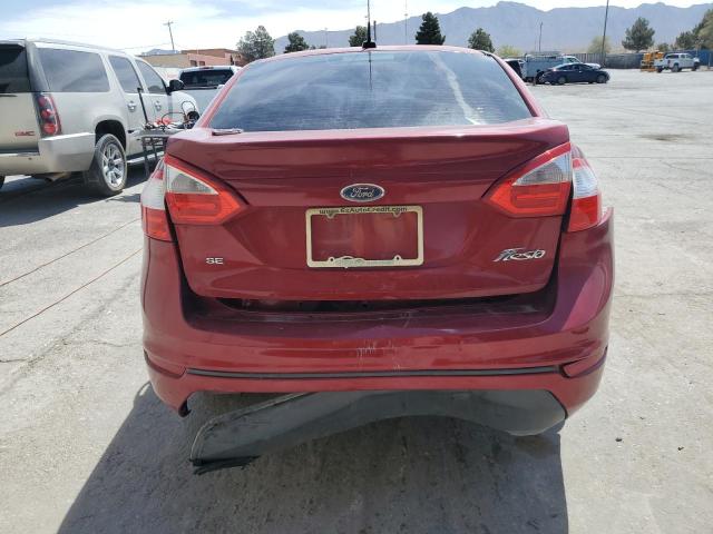  FORD FIESTA 2014 Красный
