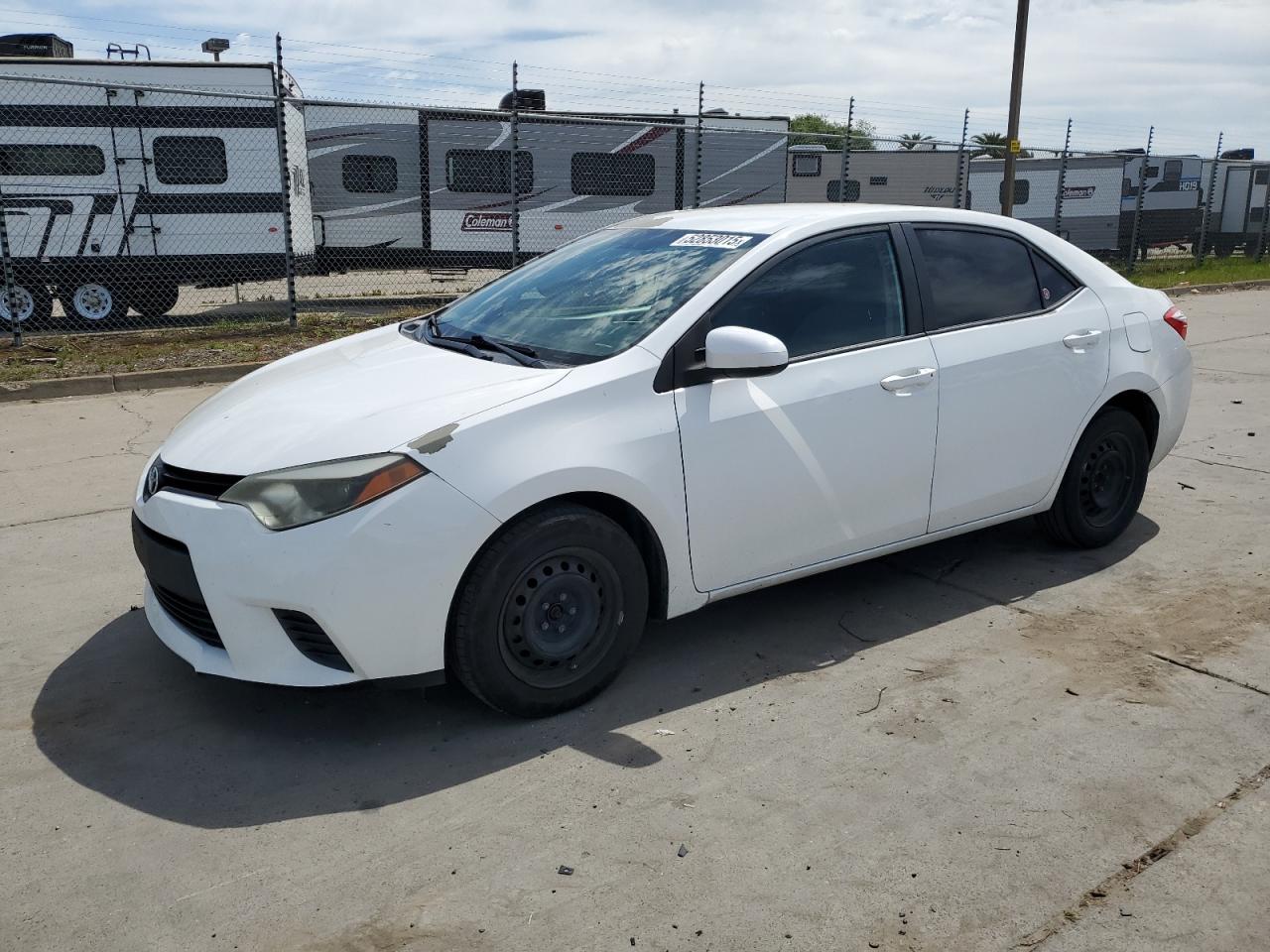 2014 Toyota Corolla L zu verkaufen in Sacramento, CA - Side