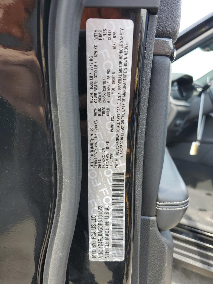 2023 Jeep Grand Cherokee L Laredo VIN: 1C4RJKAG0P8101823 Lot: 52689865