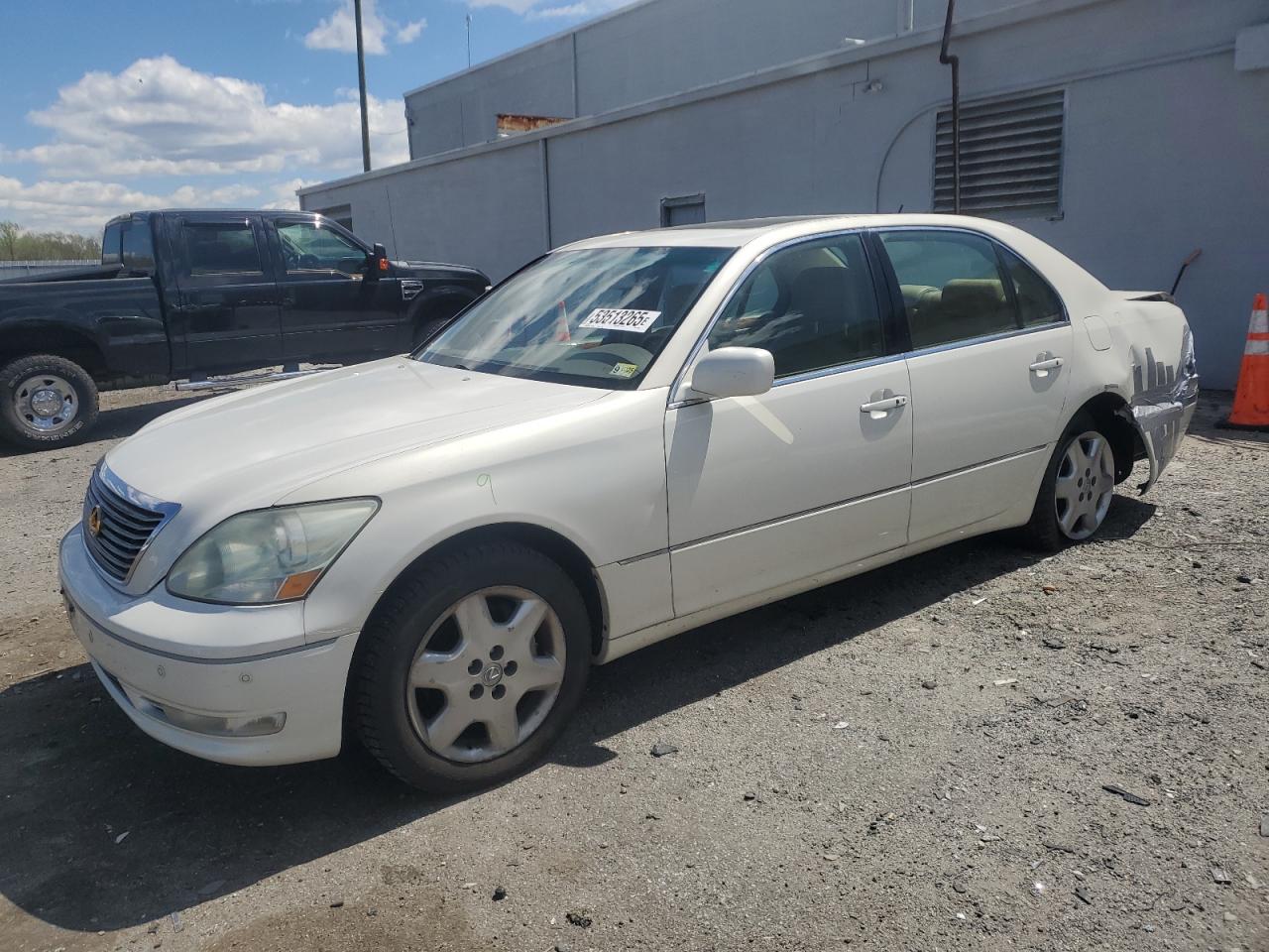 2004 Lexus Ls 430 იყიდება Fredericksburg-ში, VA - Rear End