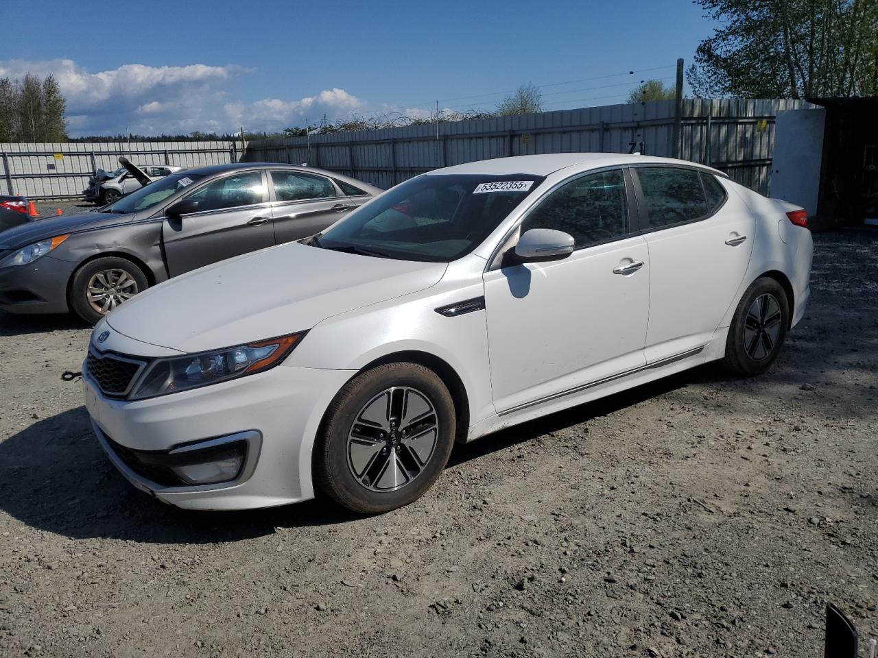 2011 Kia Optima Hybrid იყიდება Arlington-ში, WA - Front End