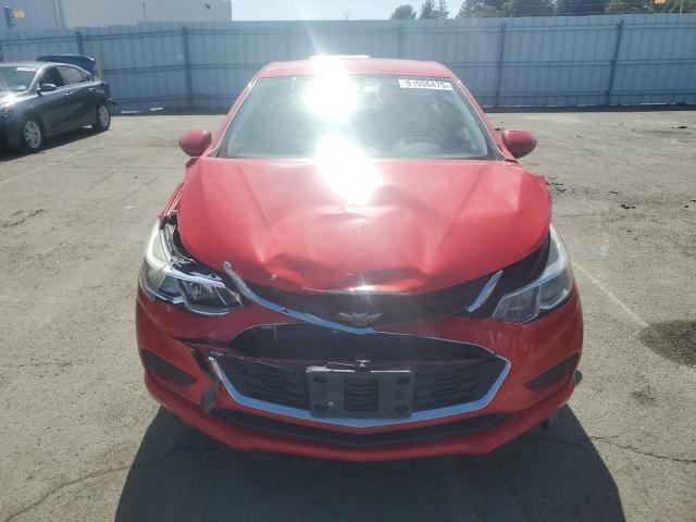  CHEVROLET CRUZE 2017 Czerwony