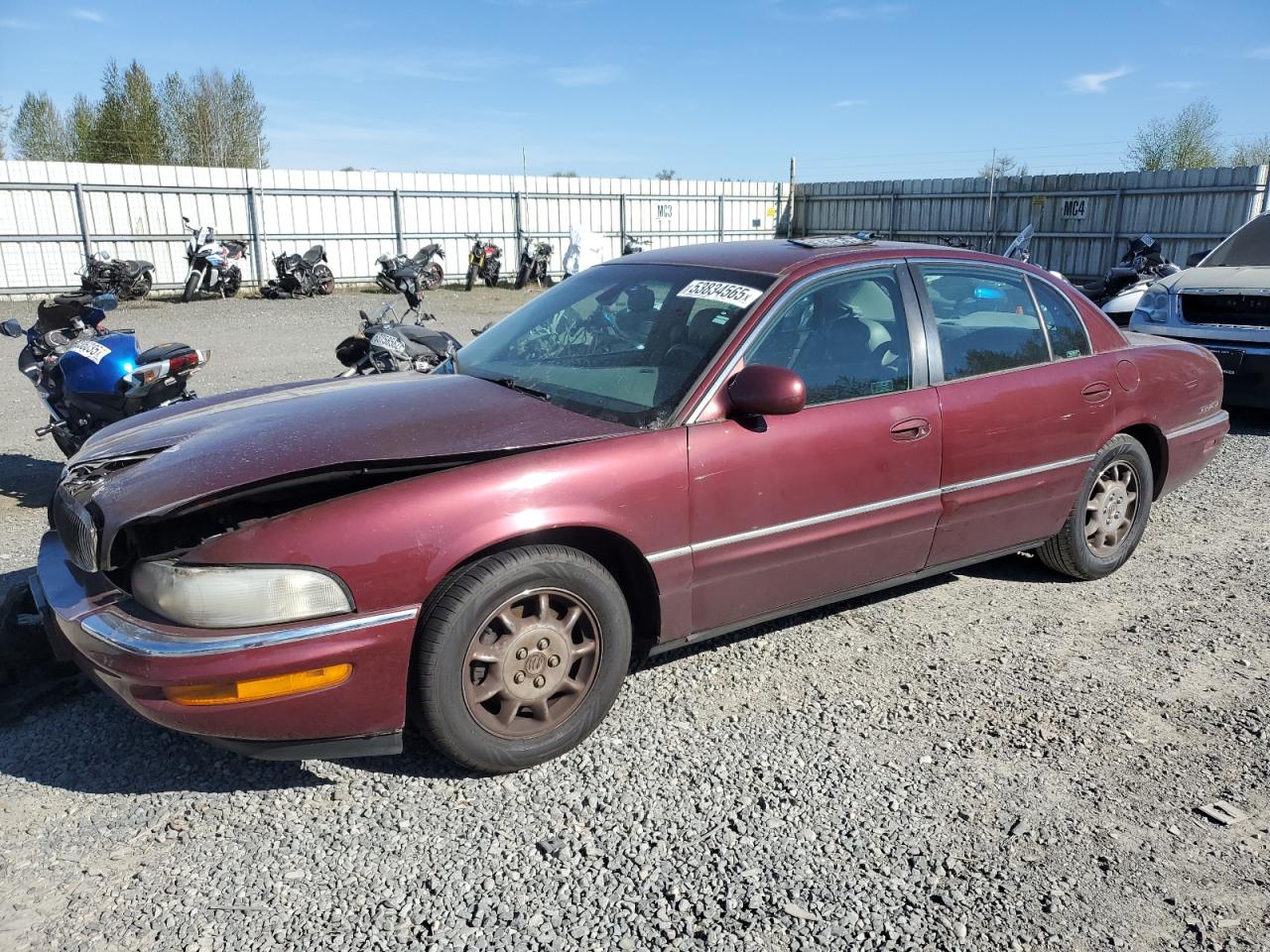 2001 Buick Park Avenue de vânzare în Arlington, WA - Burn - Engine