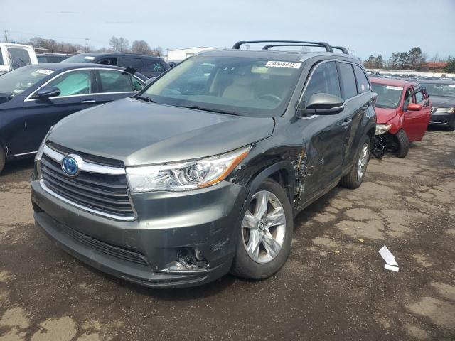 TOYOTA HIGHLANDER 2016 Зеленый