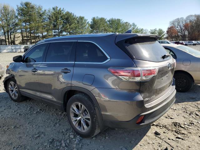  TOYOTA HIGHLANDER 2014 Gray