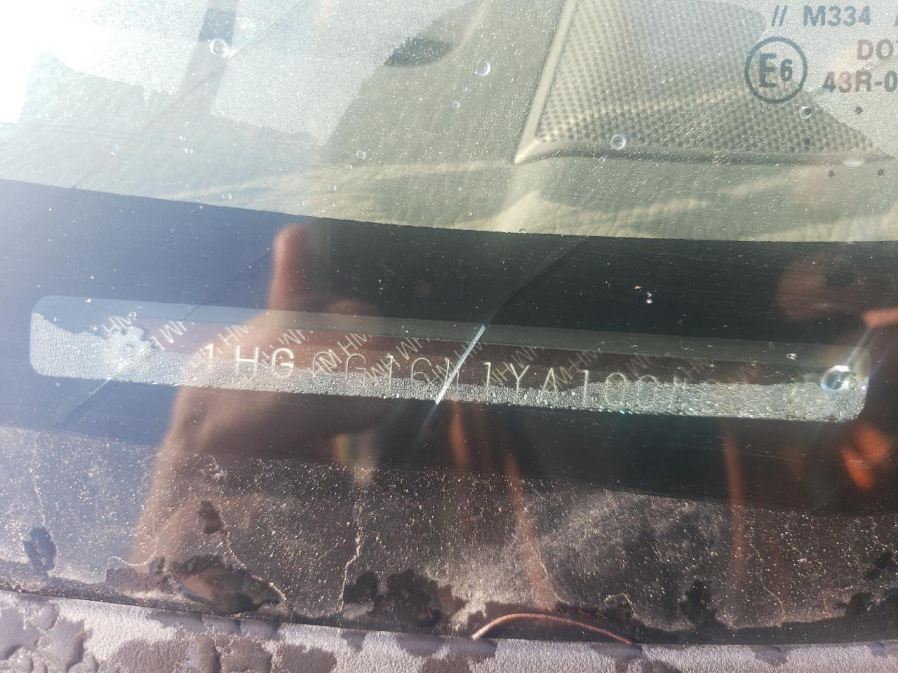 2000 Honda Accord Lx VIN: 1HGCG1641YA100463 Lot: 51118825