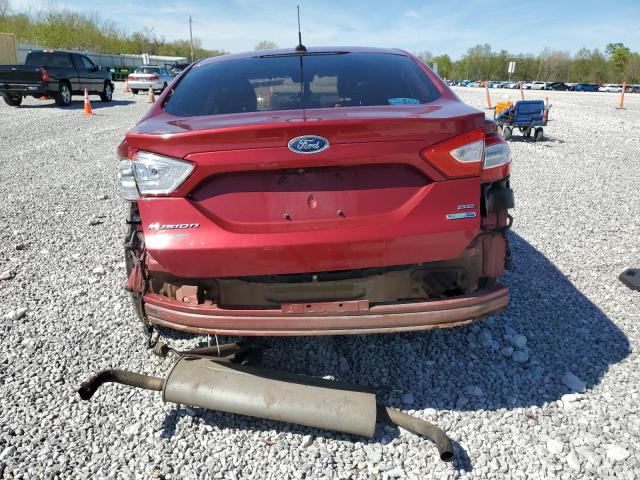  FORD FUSION 2016 Czerwony