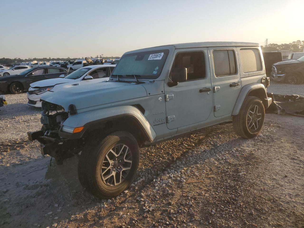 2024 Jeep Wrangler Sahara للبيع في Houston، TX - Front End