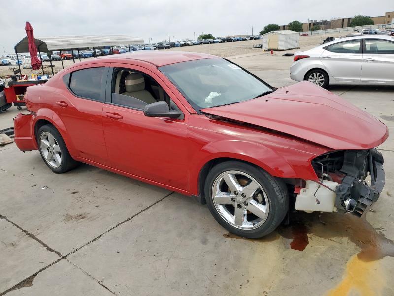 DODGE AVENGER 2014 Red