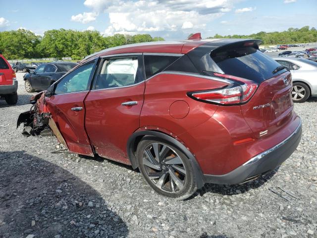  NISSAN MURANO 2016 Red