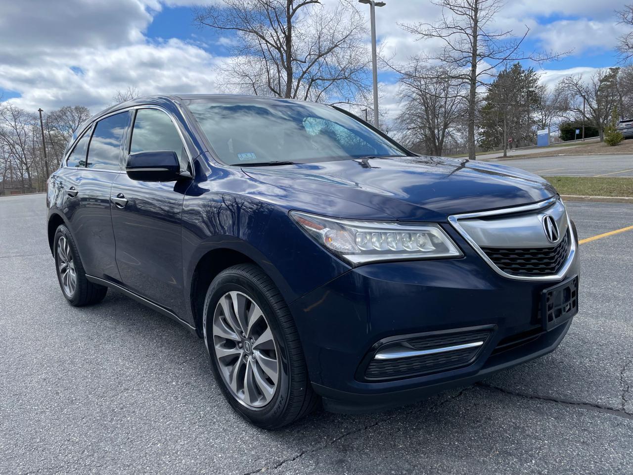 2014 Acura Mdx Technology للبيع في North Billerica، MA - Normal Wear